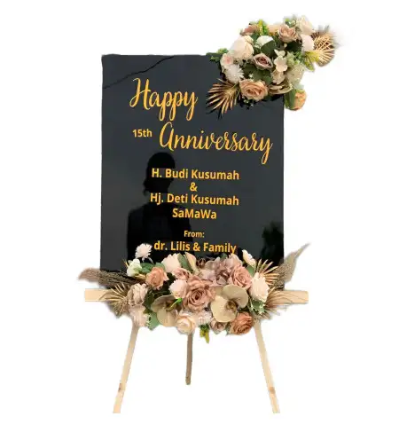 Papan Bunga Akrilik Kaliboto Lor